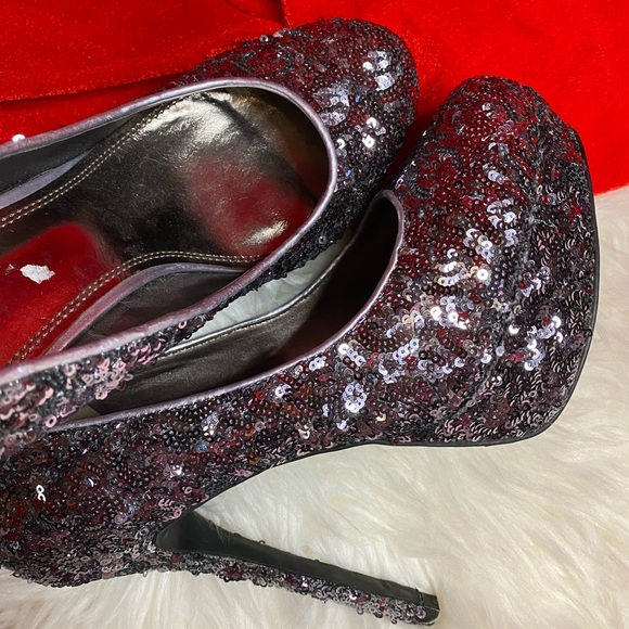 Sequin heels - Picture 6 of 10